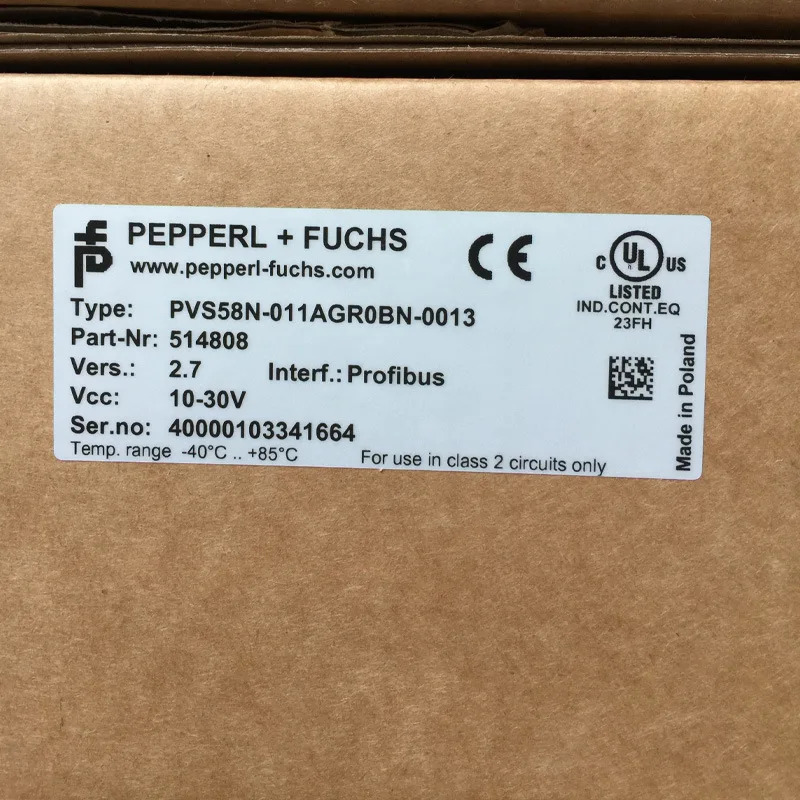 Pepperl Fuchs 인코더 PVS58N-011AGR0BN-0013 철강 공장 127225 독일 현품세 포함