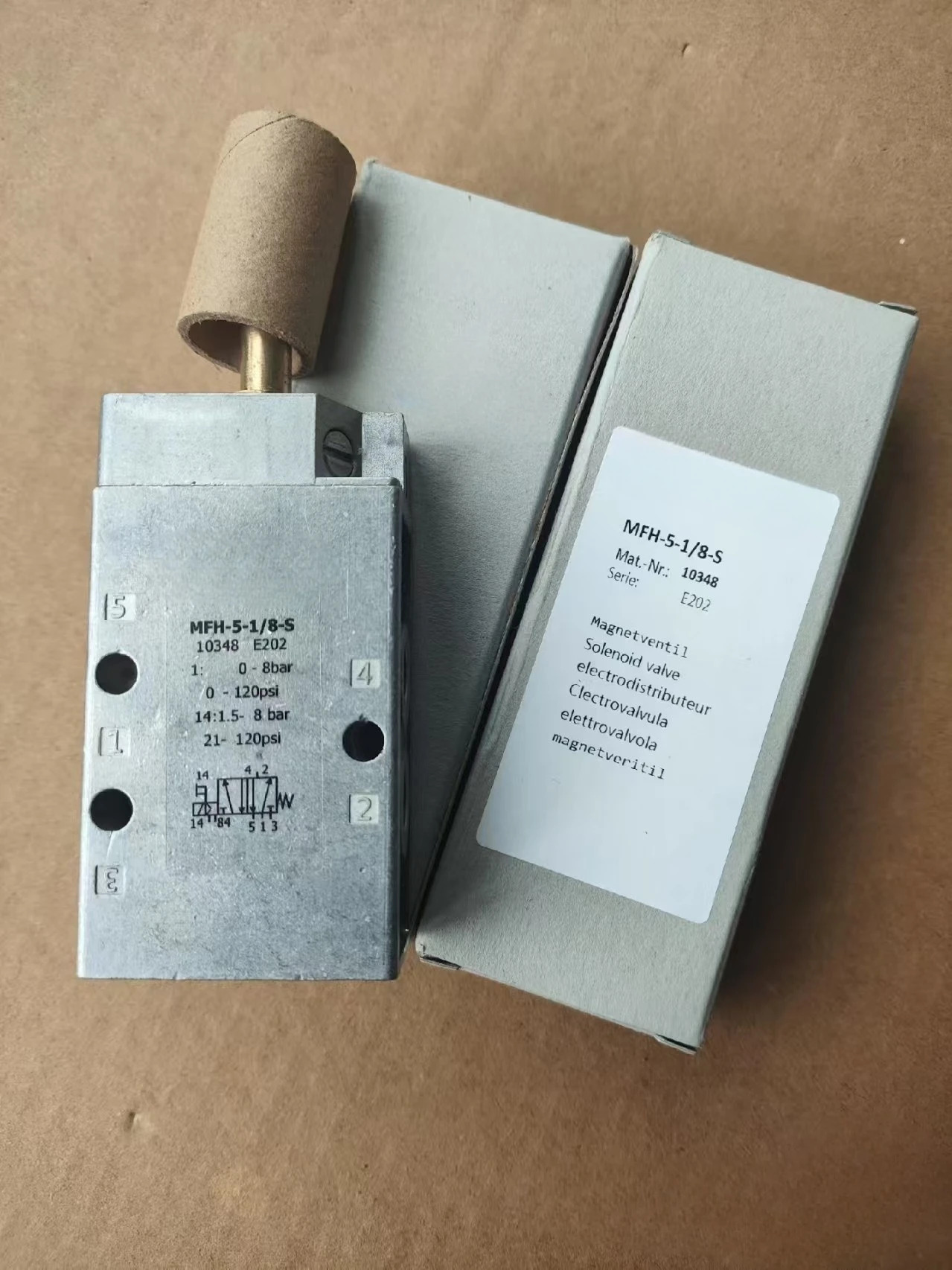 솔레노이드 밸브 MFH-5-1/4-S-B 15902 MFH-5-1/4-S-B-EX 535925 MFH-5-1/4-S-EX 535910 MFH-5-1/8 9982 MFH-5-1/8