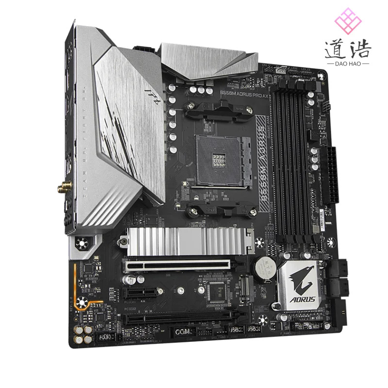 B550M AORUS PRO AX 마더보드 128GB AM4 DDR4 마이크로 B550 메인보드 리퍼 완료