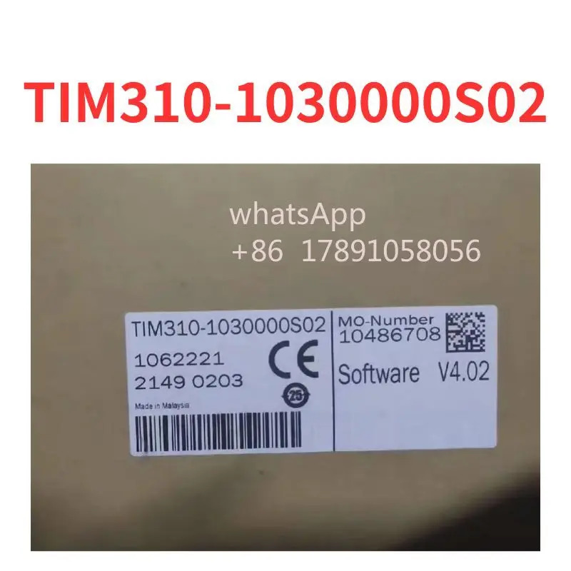TIM310- 1030000 S02 레이저 거리 측정기