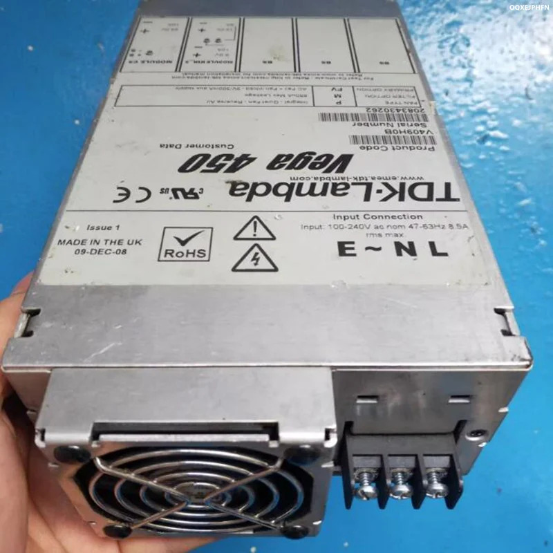 오리지널 전원공급장치 TDK-LAMBDA VEGA 450 450W V409H0B