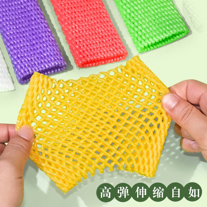배 사과 완충용 과일 포장재 그물망 포장지 충격 방지 보호용 전용 패드 농산물 6x5cm 1200개 하얀색 - 상세 이미지 3