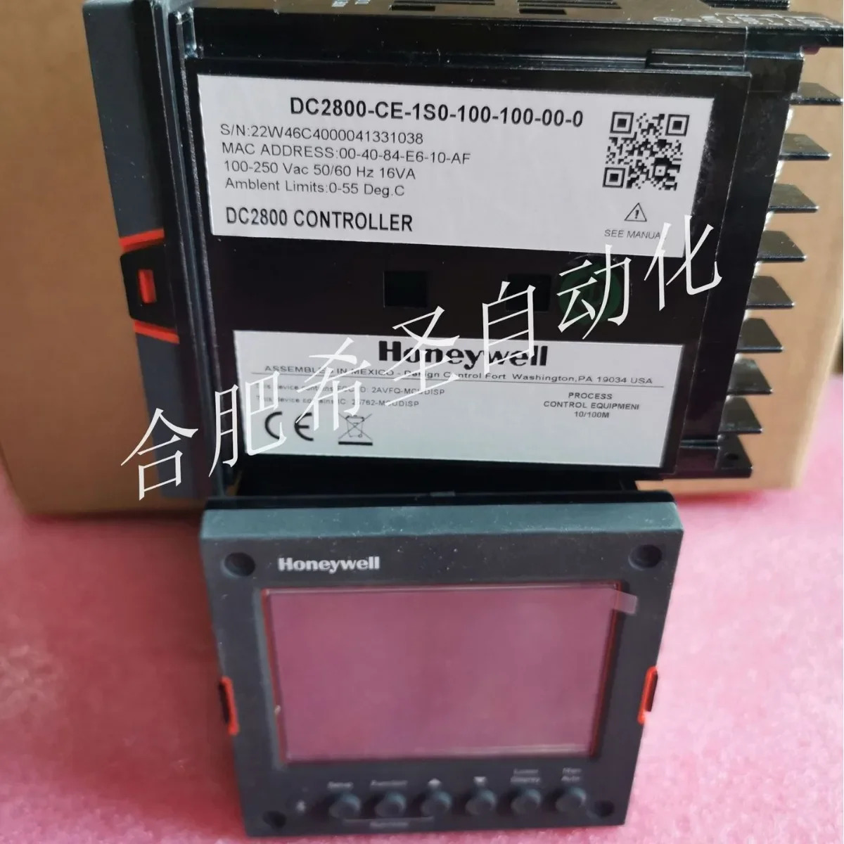 Honeywell UDC2800 시리즈 온도 컨트롤러 DC2800-CE-1S0-200-100-00-0