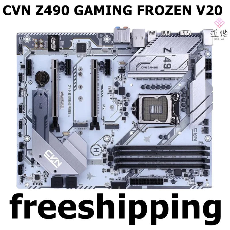 Colorful CVN Z490 GNG FROZEN V20 마더보드 128GB LGA 1200 DDR4 메인보드 리퍼 완료