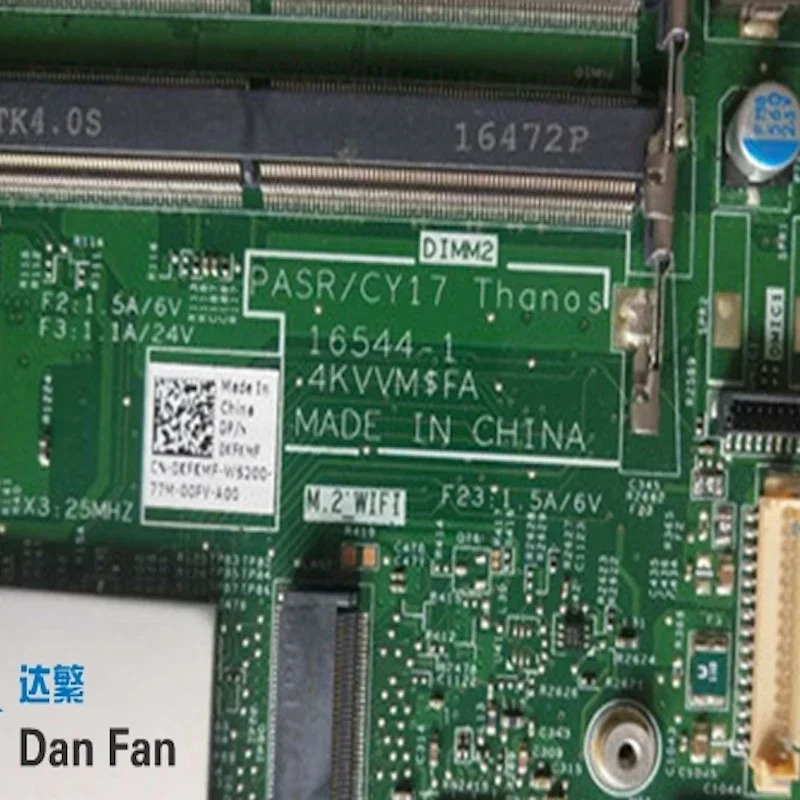 DELL 7775 AIO 마더보드 PASR/CY17 16544-1 CN-0YGR09 0YGR09 YGR09 메인보드 완전 작동 리퍼