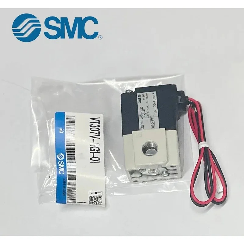 SMC 진공 솔레노이드 밸브 VT307-5G1-01-02/VT307V-4G1 2/3방향 VT317