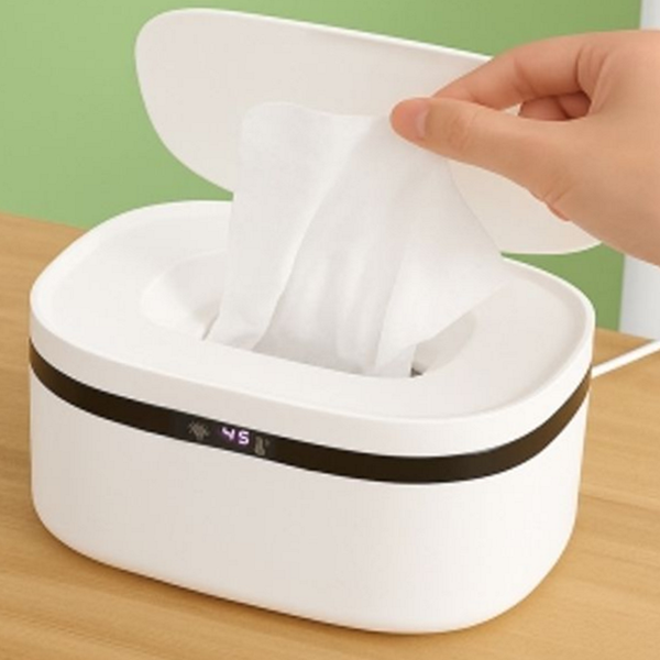 보온기 물티슈 워머 따뜻한 휴대용 물티슈 워머 여행용 상단