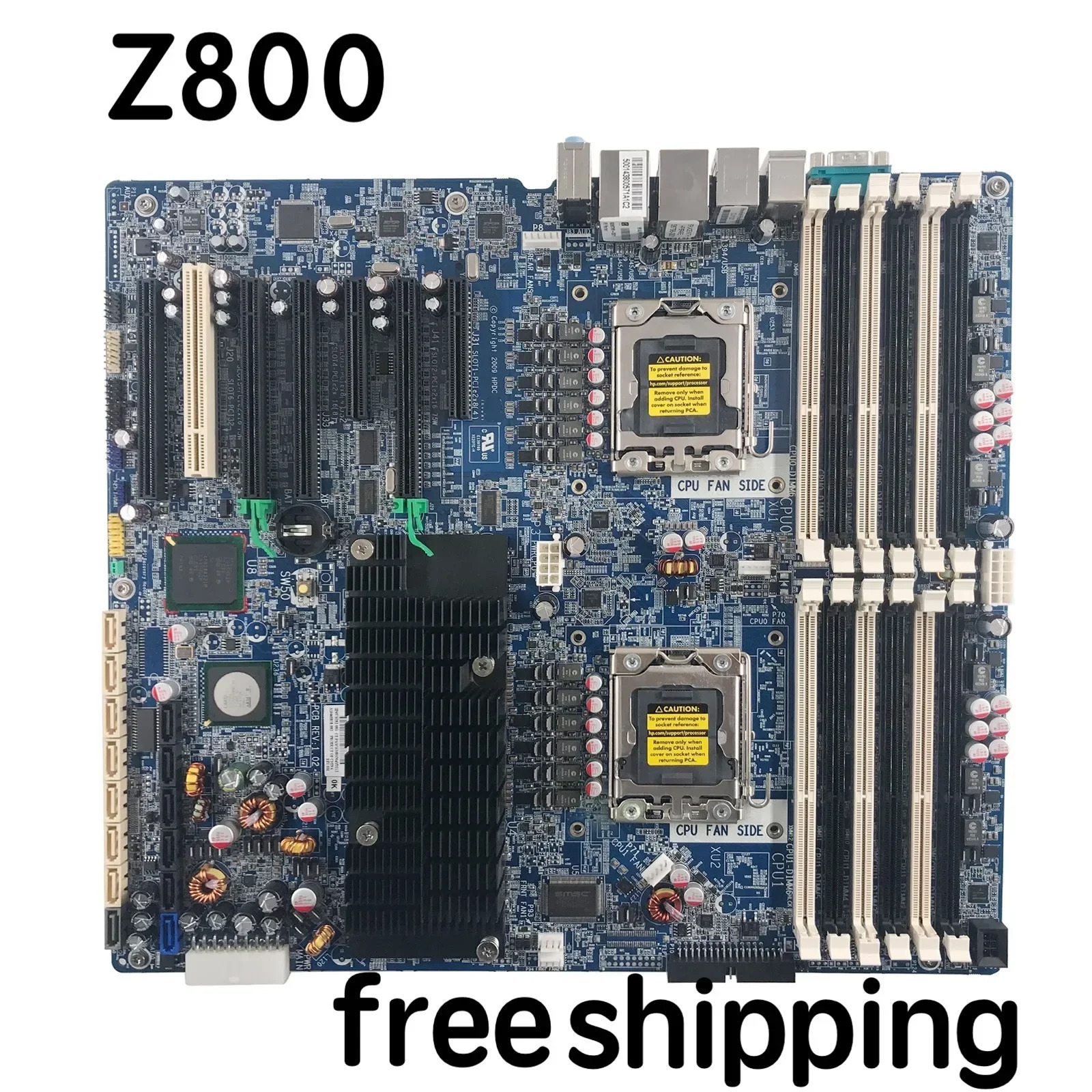 576202 -hp호환 Z800 마더보드001 460838 -002 메인보드 완전 작동 리퍼