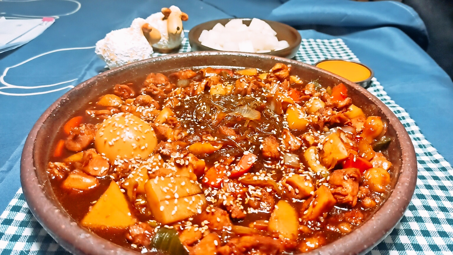 팜뮤즈 간장 찜닭 소스 10kg 업소용 대용량 안동식 간편 양념 이미지 6