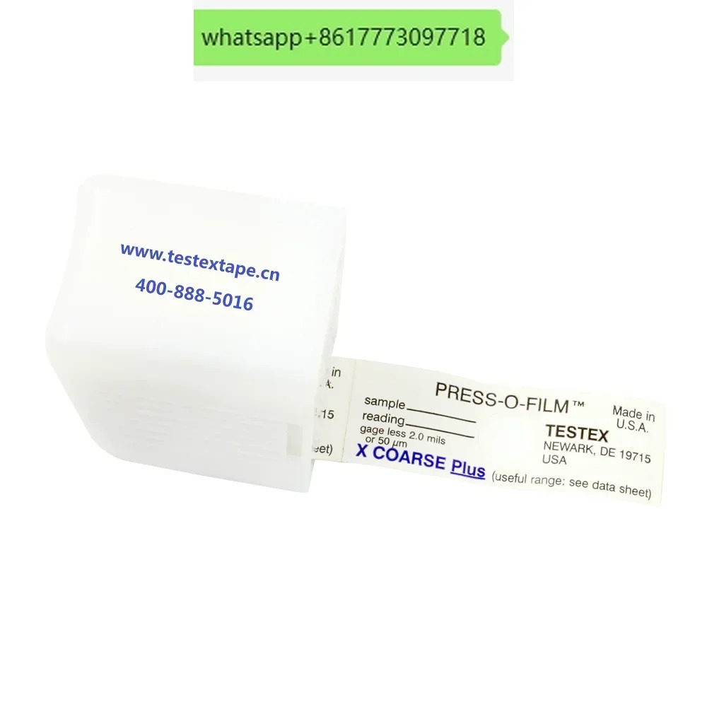 testex Press-O-Film 거칠기 리퍼 테이프 복사 마찰지 Elcometer E122C