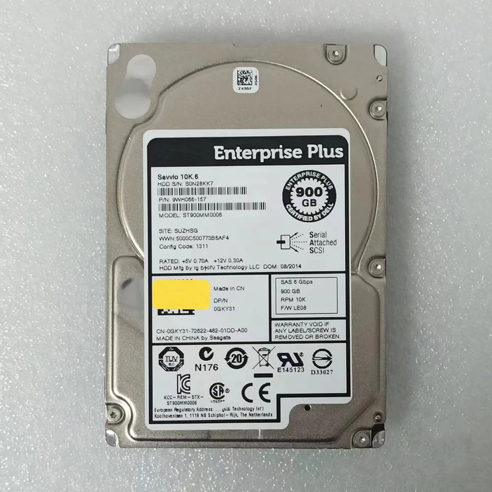 ST900MM0006 EQ 하드 HDD 0GKY31 900G SAS 2.5인치 10K 드라이브