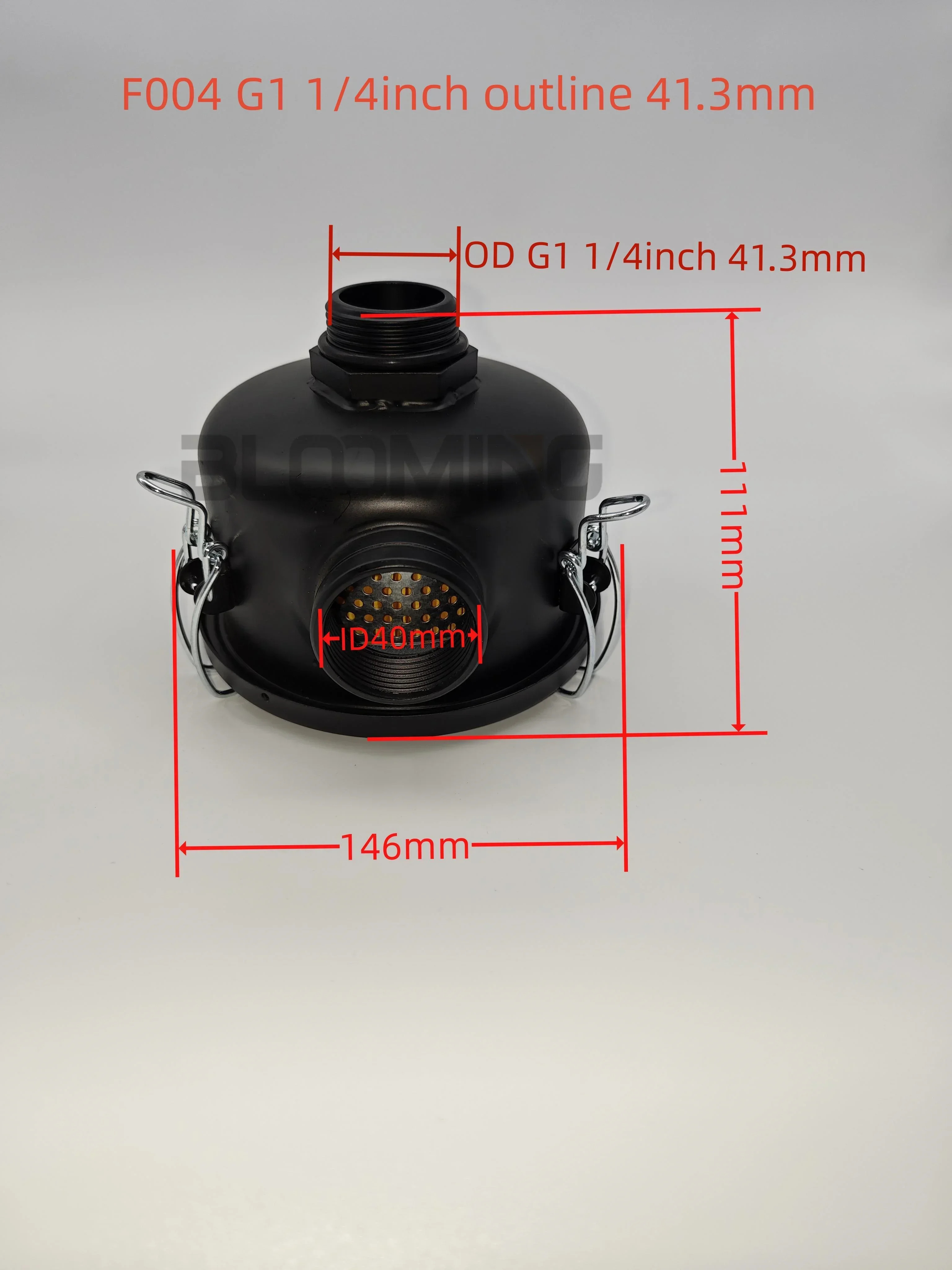 G1/2-G1 1/2인치 0532000002  인라블랙 CNC 라우터 기계 진공 펌프 필터