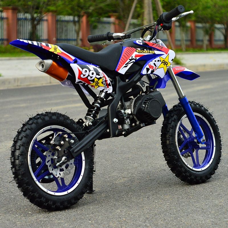 50cc 오토바이 클래식 자동차 스쿠터 캠핑 미니 엔진 라이딩 성인용 전기 점화 자전거 - 상세 이미지 2