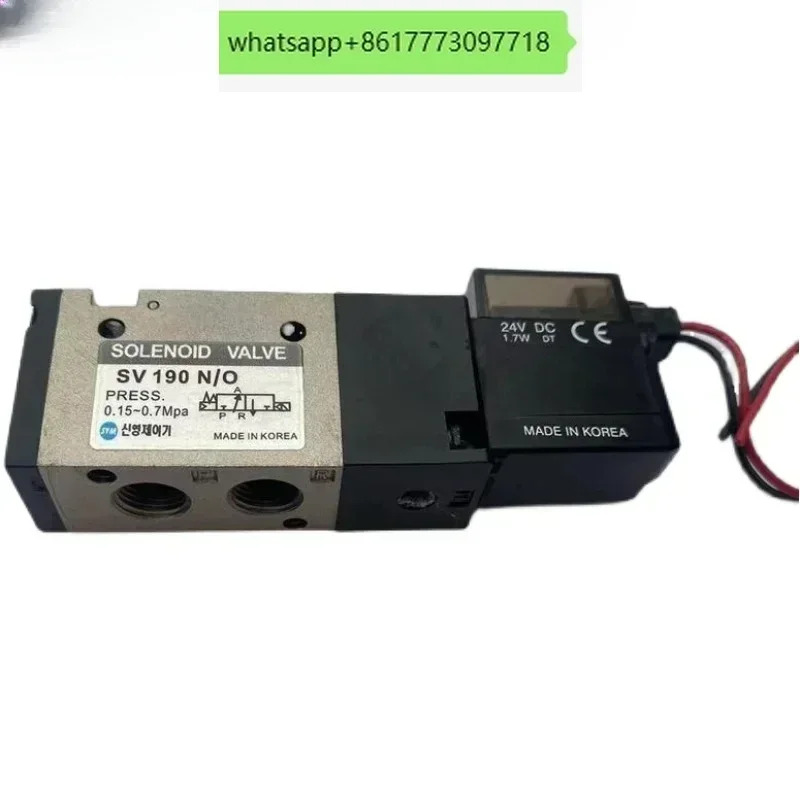 솔레노이드 밸브 SV190 N/O SV190N/C AC220 DC24