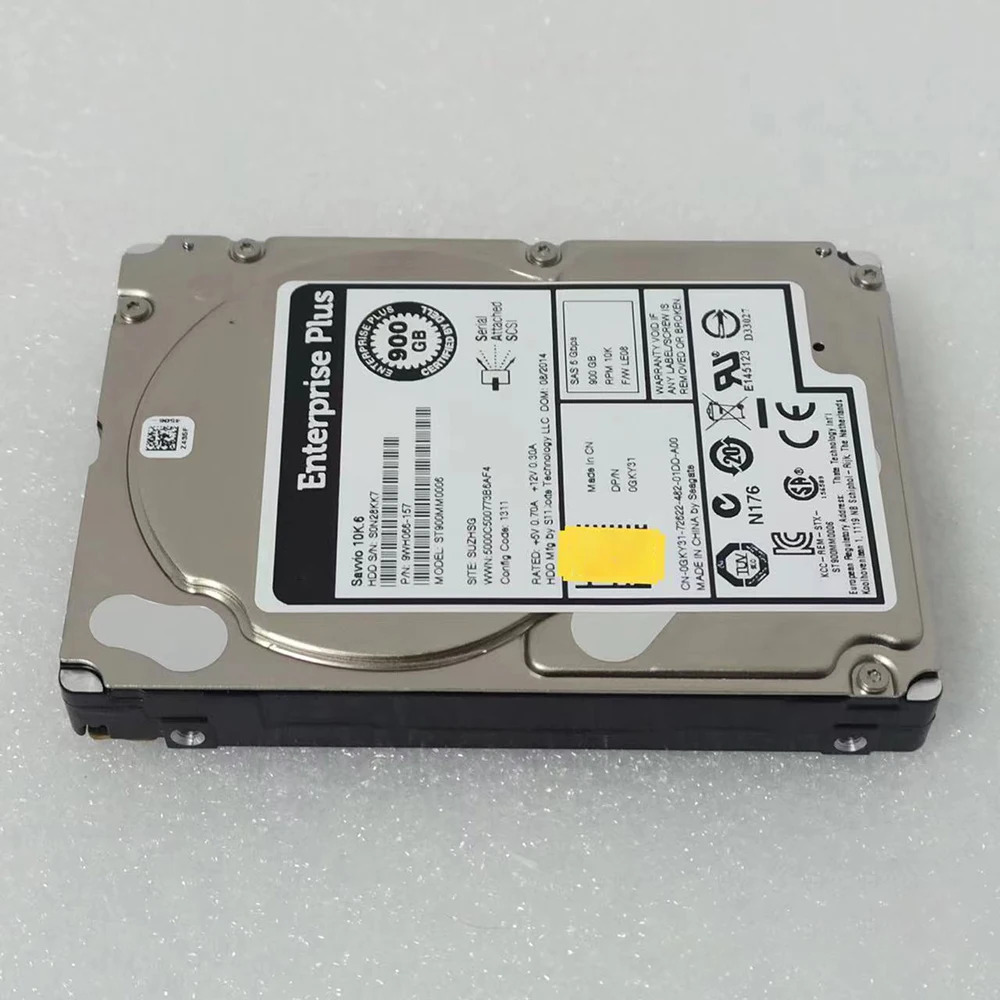 ST900MM0006 EQ 하드 HDD 0GKY31 900G SAS 2.5인치 10K 드라이브