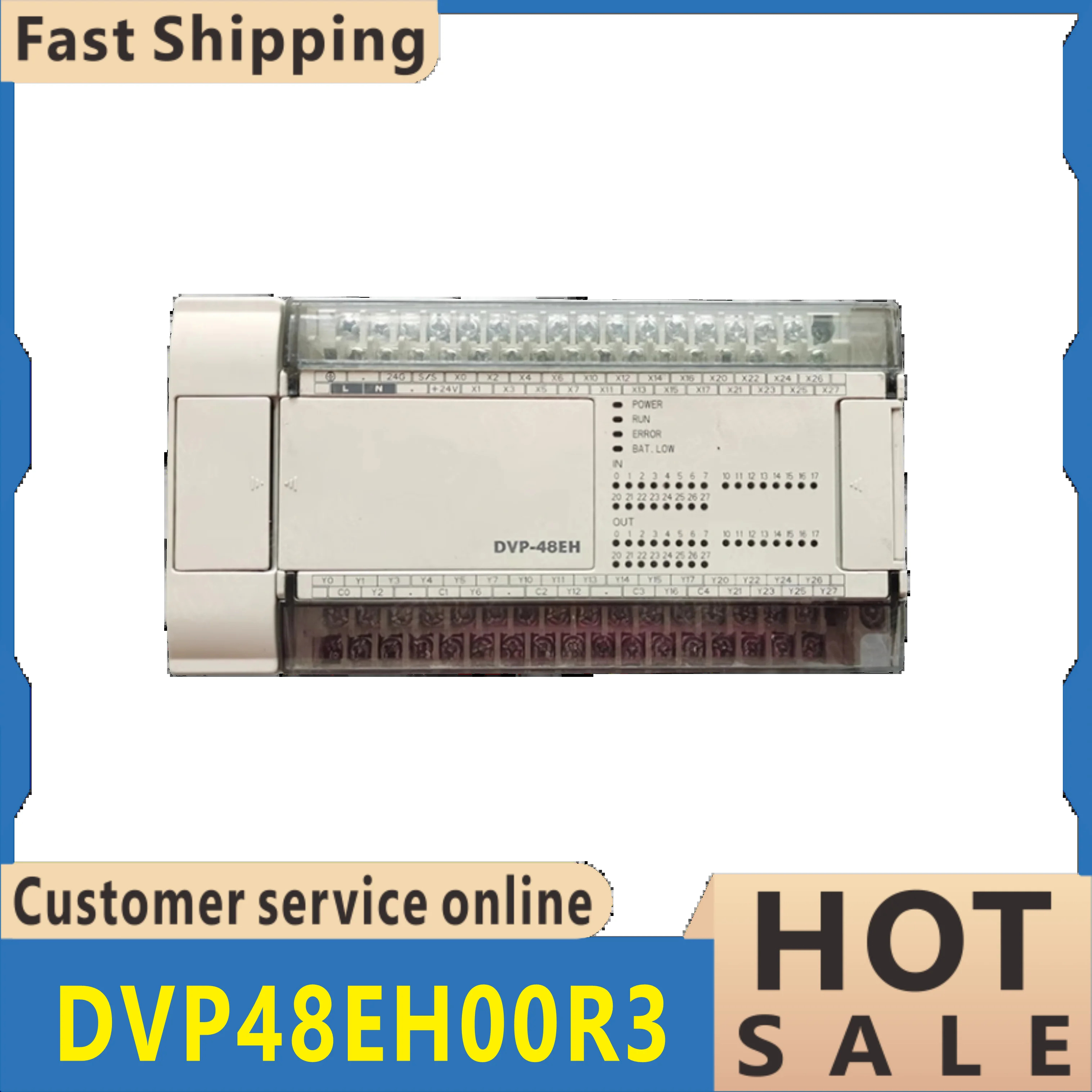 DVP48EH00R3 DVP48EH00T3 PLC 프로그래밍 컨트롤러