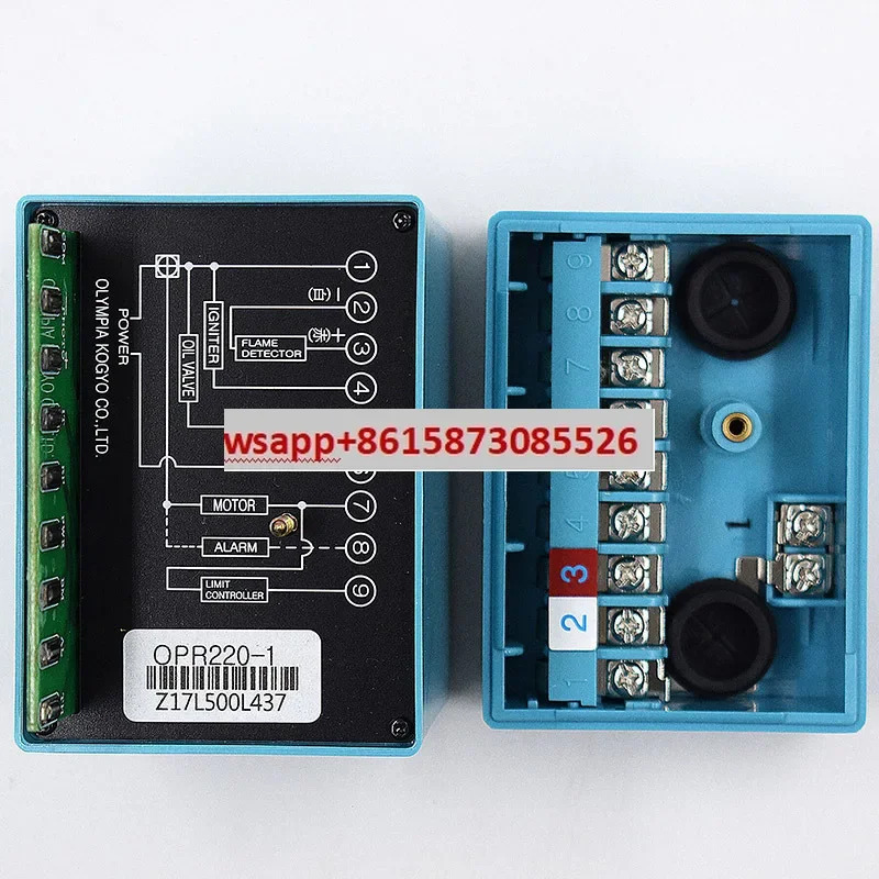 1개 일본 버너 제어 상프로그래머 전원 스위치 OPR220-8/OPR220-1