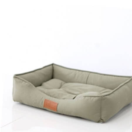 강아지쿠션방석 강아지 라일락 사각 쿠션 베이지카키 대형 하우스 1P