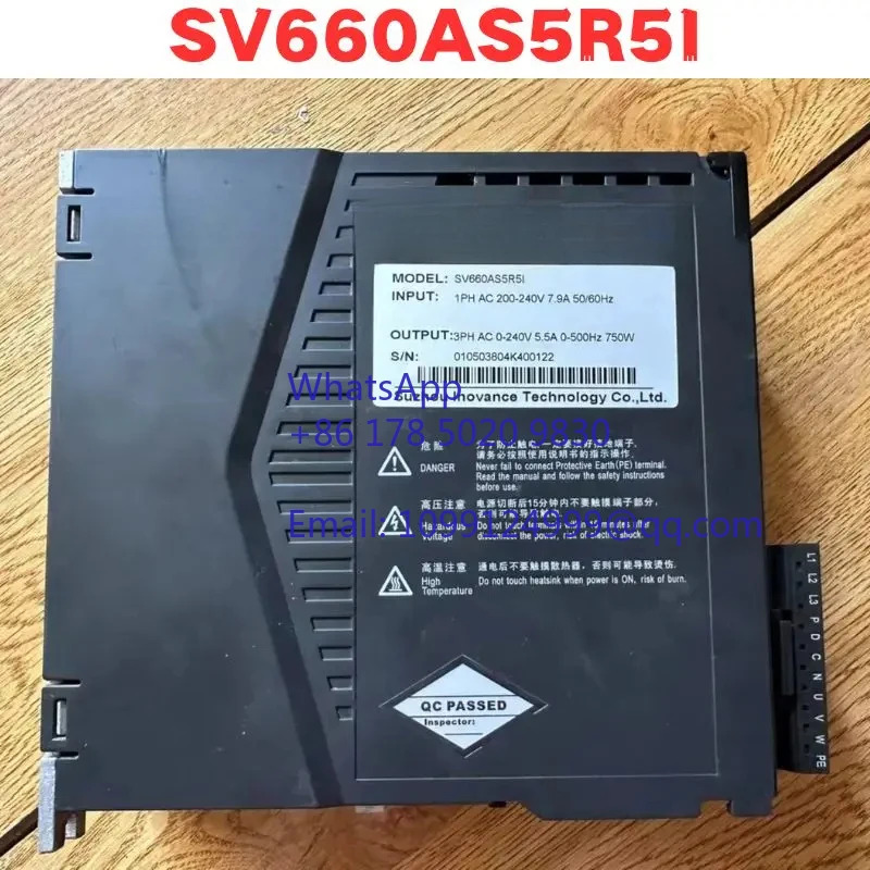 리퍼 서보 드라이버 SV660AS5R5I 정상 기능 완료