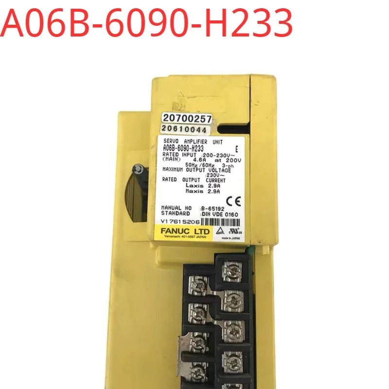 A06B-6090-H233 리퍼 완료 서보 드라이브