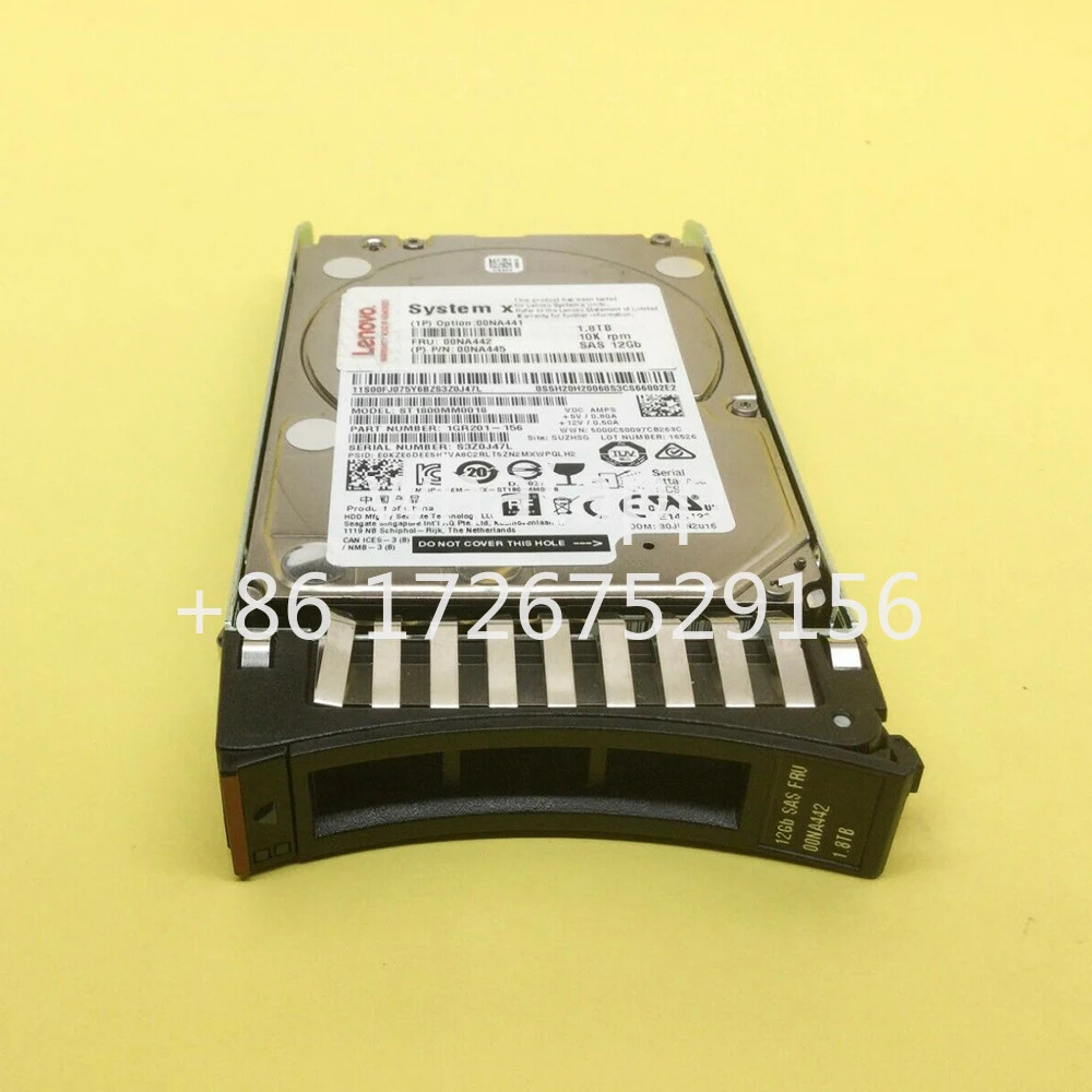 IBM 하드 X3650 M4 1.8T 10K 2.5인치00NA441 00NA306