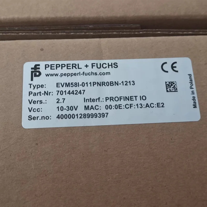 Pepperl Fu P F 다회전 절대 인코더 EVM58I-011PNR0BN-1213 품목 70144247