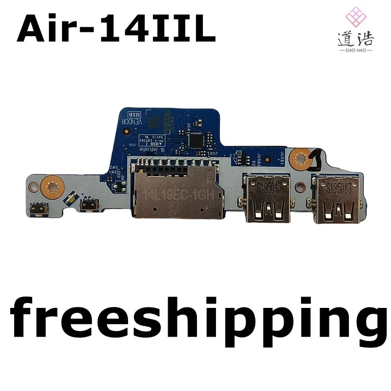 Lenovo호환 Air-14IIL 카드 리더기 LS-H10CP 케이블 EL5C4 보드 전원 Botton 완전 작동 리퍼