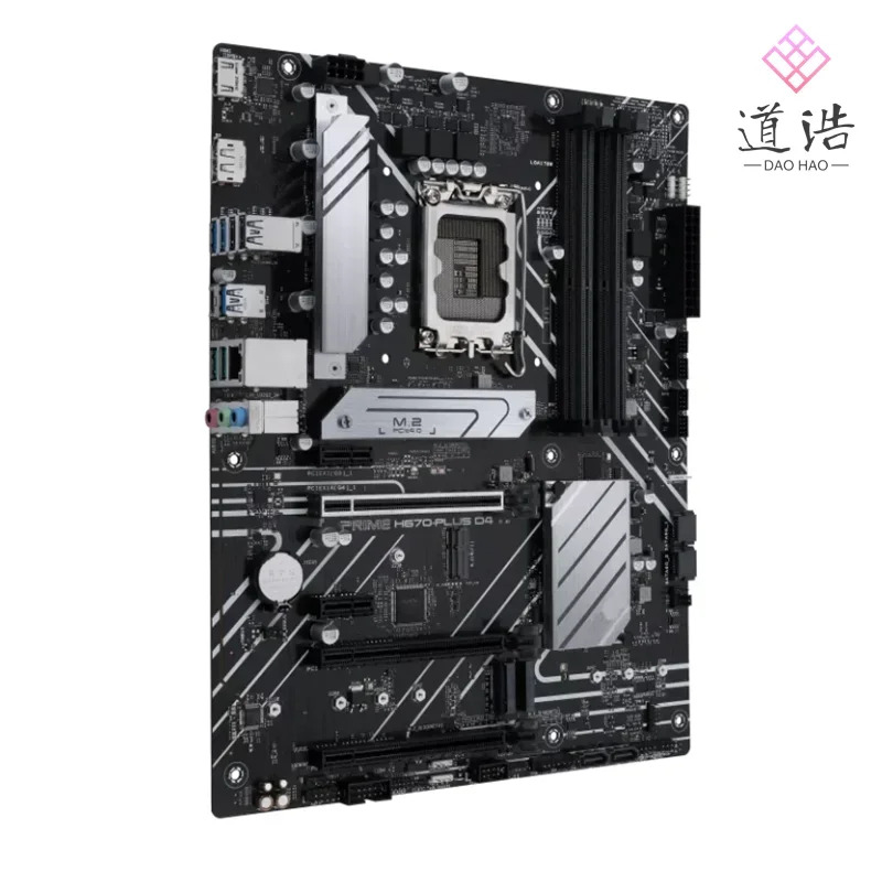 PRIME H670-PLUS D4 마더보드128GB HDMI PCI-E4.0 LGA 1700 DDR4 H670 메인보드 완전 작동 리퍼