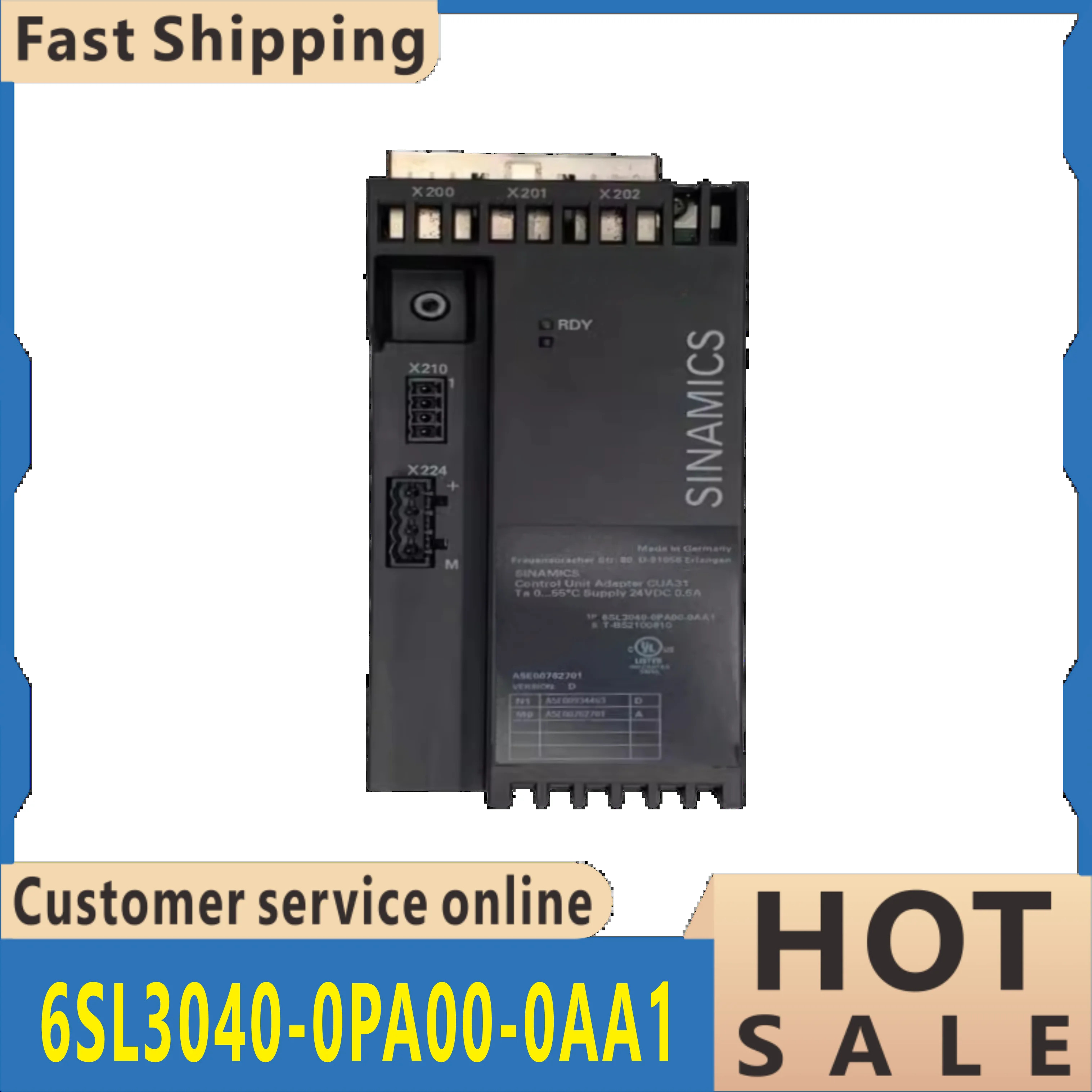 6SL3040-0PA00-0AA1 제어 장치 어댑터
