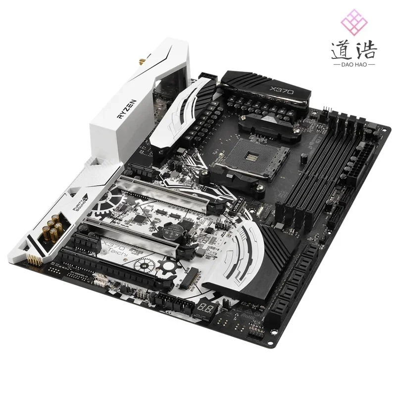 ASRock호환 X370 TAICHI 마더보드 64GB PCI-E3.0 M.2 소켓 AM4 DDR4 메인보드 완전 작동 리퍼