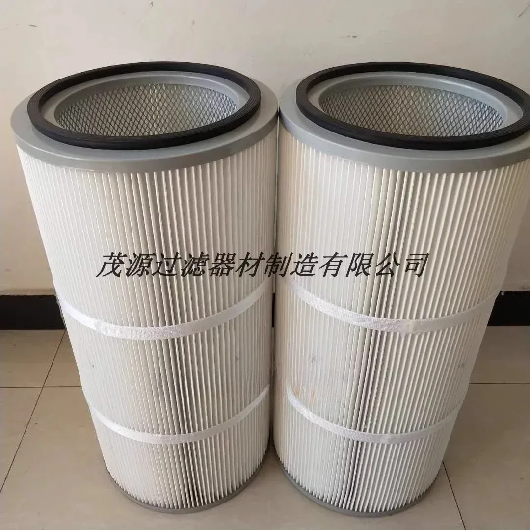 폴리에스터 섬유 PTFE 재료 필터 카트리지 산업먼지 제거 리퍼 320x860