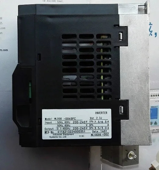 오리지널 주파수 변환기 WJ200-002SF WJ200-004SFC