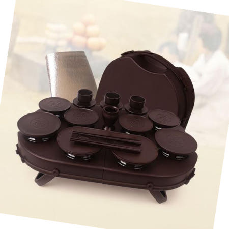 소형 추석 휴대용 제기세트 성묘용 벌초 제사상 23종(돗자리증정)