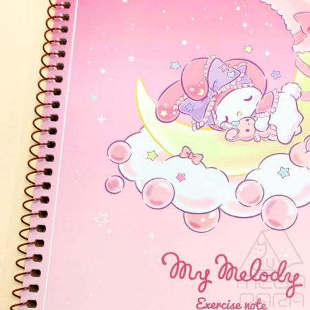 MEGAPARA협력사 산리오 연습장 스윗드림 마이멜로디 공책 노트 수학노트