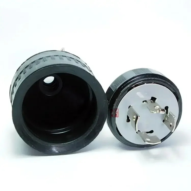 LK8420 3상 4선 안티 드롭 고무 플매트 카펫 러그 20A250V 4 코어 풀림 방지 전기 목재