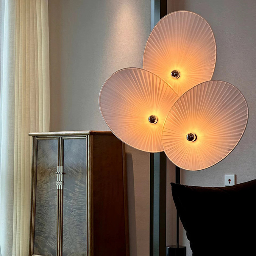 크림슨 플라워 침대 침실 플로어 장스탠드 조명 Crimpson Flower Floor Lamp 대리석 프레임 - 상세 이미지 3