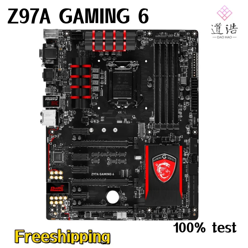 Z97A GNG 6 마더보드32GB HDMI LGA 1150 DDR3 Z97 메인보드 완전 작동 리퍼