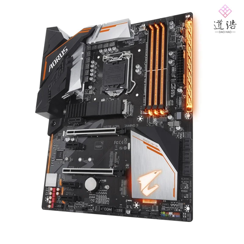 H370 AORUS GNG 3 마더보드 64GB 지원 대 CPU LGA 1151 DDR4 메인보드 완전 작동 리퍼