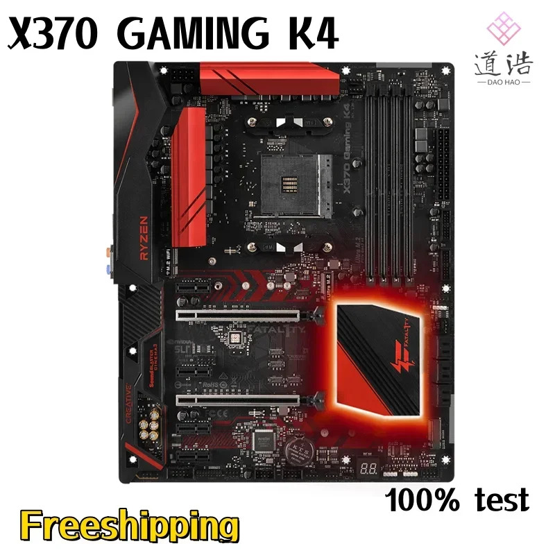 ASRock호환 X370 GNG K4 마더보드 64GB HDMI PCI-E3.0 M.2 소켓 AM4 DDR4 메인보드 완전 작동 리퍼