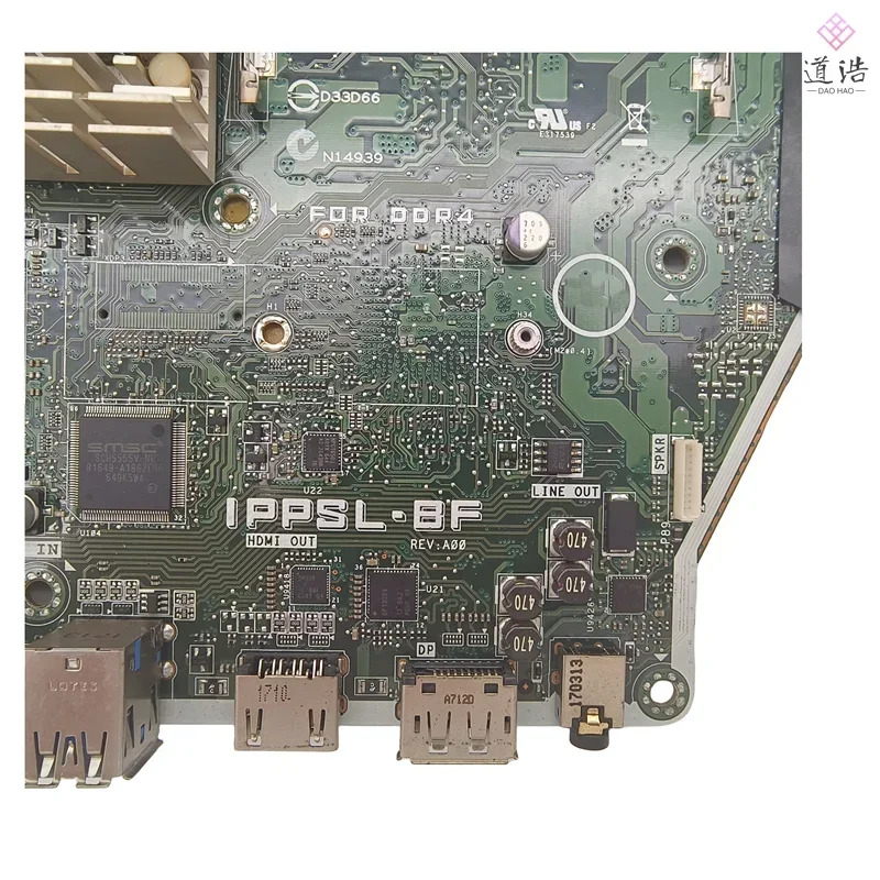 Dell Optiplex 24 7440 AIO 마더보드CN-0K06NC IPPSL-BF 0K06NC K06NC LGA 1151 DDR4 메인보드 완전 작동 리퍼