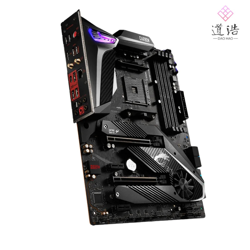 GNG PRO 카본 와이파이 마더보드 128GB M.2 HDMI 소켓 AM4 DDR4 X570 메인보드 리퍼 완료