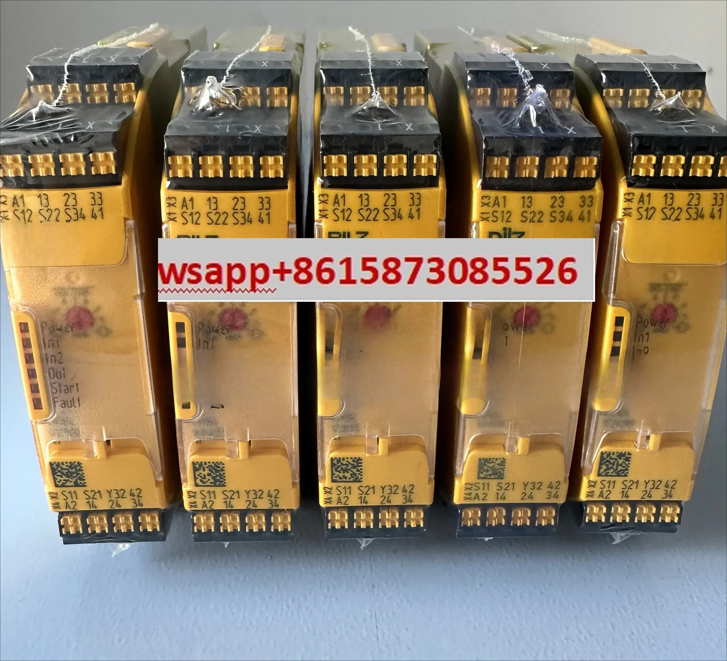 안전 릴레이 PNOZ S2 S3 S4 S5 S7 S9 750104 751105