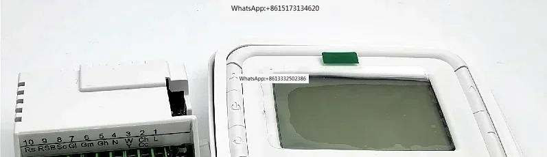 T6800H2WN T6800V2WN 팬 코일 장치 제어 LCD 2개튜브 온도 조절기
