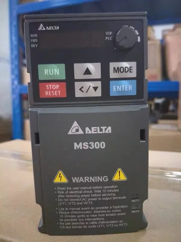2025.4VFD9A0MS43ANSAA 델타 주파수 변환기 3.7KW 3상 380V 미니 MS300 시리즈 .
