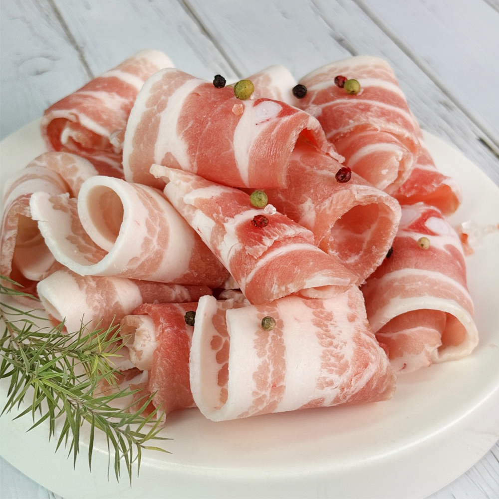 바라던 돌돌 대패삼겹살 500g 수입돼지고기 냉동 삼겹살 이미지 6