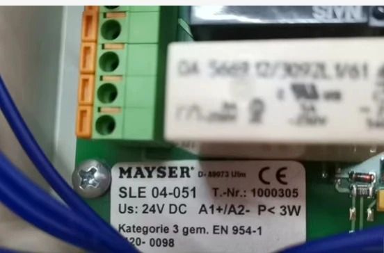 MAYSER D-89073 UIm SG-SLE04-051 24V 분해