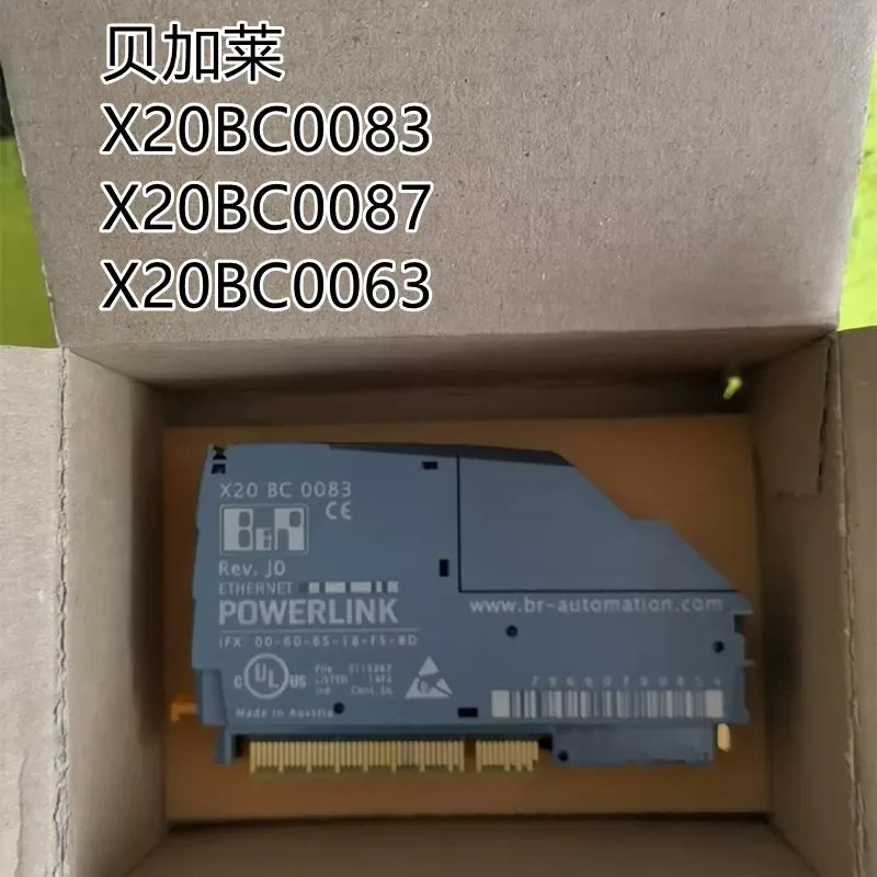 BR 모듈 X20BC0083 X20CP0292 X20BC0063 X20IF2772 X20BC1083