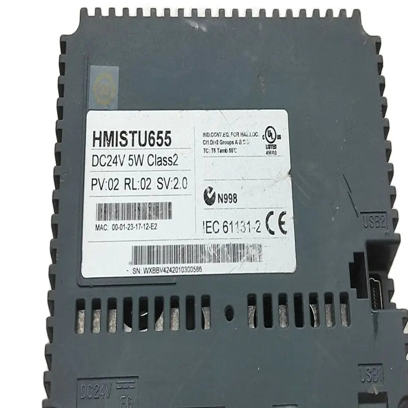 양호상태PLC 모듈 HMISTU655