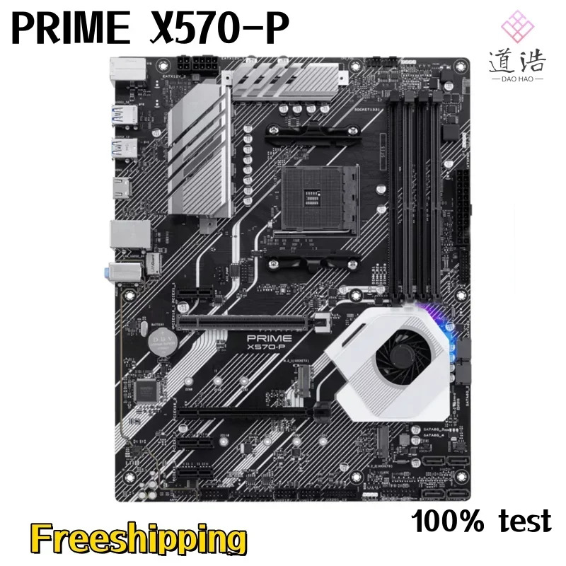 PRIME X570-P 마더보드128GB HDMI M.2 PCI-E4.0 소켓 AM4 DDR4 X570 메인보드 완전 작동 리퍼
