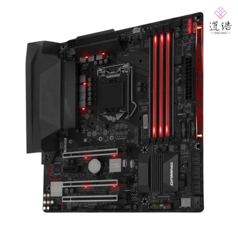 GA-Z270MX-Gng 5 마더보드64GB LGA 1151 DDR4 마이크로 메인보드 완전 작동 리퍼